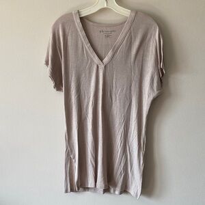 Philosophy Light Mauve V-Neck Tank Top